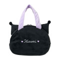 Japan Sanrio Original Insulated Cooler Lunch Bag - Kuromi : Face - 2