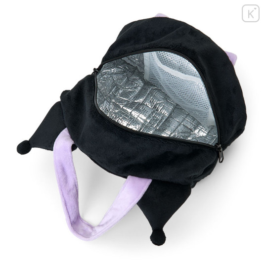 Japan Sanrio Original Insulated Cooler Lunch Bag - Kuromi : Face - 3