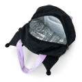 Japan Sanrio Original Insulated Cooler Lunch Bag - Kuromi : Face - 3