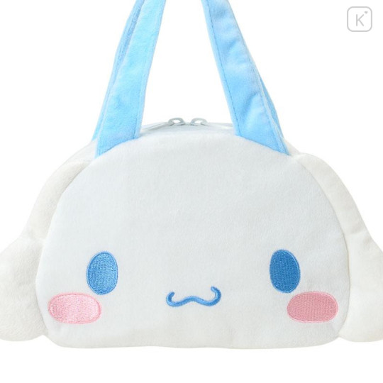 Japan Sanrio Original Insulated Cooler Lunch Bag - Cinnamoroll : Face - 4