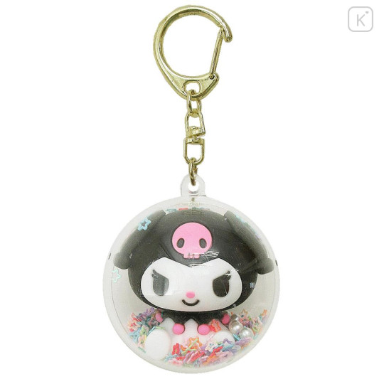 Japan Sanrio Shaka Shaka Keychain - Kuromi : Capsule Style Star - 1