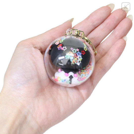 Japan Sanrio Shaka Shaka Keychain - Kuromi : Capsule Style Star - 2