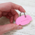 Japan Sanrio Mini Mascot Padlock Keychain - My Melody : Face Smile - 2