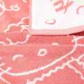 Japan Sanrio Towel Bath Mat - Hello Kitty : Bathtime Cherry Pink - 2
