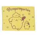 Japan Sanrio Towel Bath Mat - Pompompurin & Muffin : Bathtime Yellow - 1
