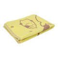 Japan Sanrio Towel Bath Mat - Pompompurin & Muffin : Bathtime Yellow - 3