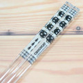 Japan Sanrio Clear Chopsticks 18cm - Chococat : Gingham Black - 2