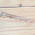 Japan Sanrio Clear Chopsticks 18cm - Chococat : Gingham Black - 3