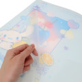 Japan Sanrio Pocket A4 Clear File Folder - Cinnamoroll : Dessert Jelly - 3