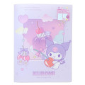 Japan Sanrio Pocket A4 Clear File Folder - Kuromi : Dessert Jelly - 1
