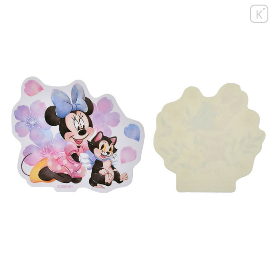Japan Disney Store Die-cut Sticker Collection - Flower Watercolor - 5