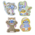 Japan Disney Store Die-cut Sticker Collection - Scrump & Stitch : Costume - 2