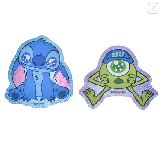 Japan Disney Store Die-cut Sticker Collection - Mike & Mei & Stitch : Hologram Watery Eyes - 3