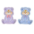 Japan Disney Store Die-cut Sticker Collection - Chip & Dale : Bear Costume - 3