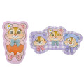 Japan Disney Store Die-cut Sticker Collection - Chip & Dale : Bear Costume - 4