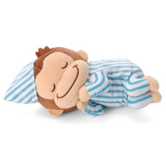 Japan Curious George Sleeping Friend Plush Toy (S) - Pajama