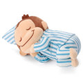 Japan Curious George Sleeping Friend Plush Toy (S) - Pajama - 2