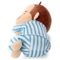 Japan Curious George Sleeping Friend Plush Toy (S) - Pajama - 3