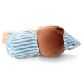 Japan Curious George Sleeping Friend Plush Toy (S) - Pajama - 4