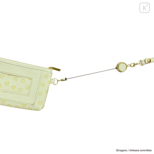 Japan Chiikawa Pass Case Card Holder & Coin Case & Reel - Usagi : Fairy Star - 8
