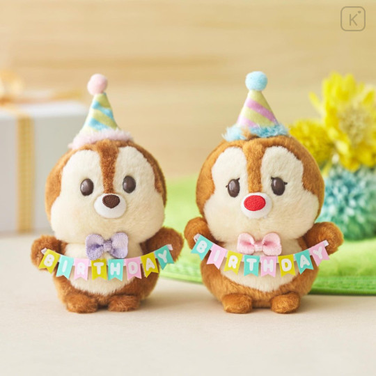 Japan Disney Store Urupocha-chan Plush - Dale : Birthday - 2