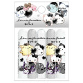 Japan Obakenu × Sanrio Pencil Cap Set - Hello Kitty & Kuromi & Pompompurin : Characters Leopard Black - 1