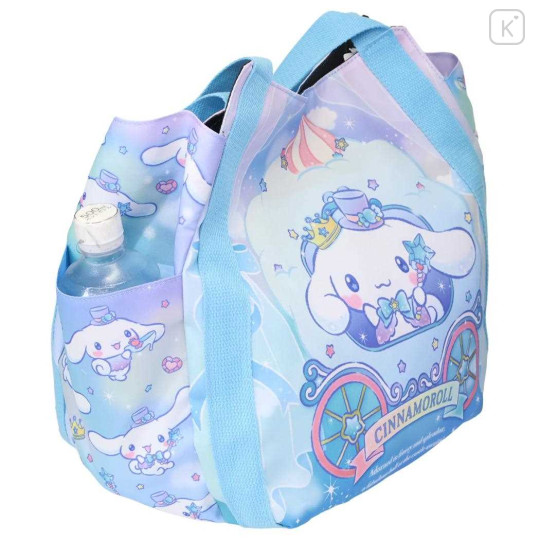 Japan Sanrio Balloon Tote Bag - Cinnamoroll : Cinderella Carriage Ride - 2