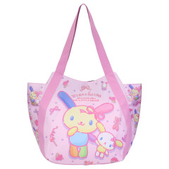 Japan Sanrio Balloon Tote Bag - Usahana : Ballet Pink