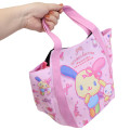 Japan Sanrio Balloon Mini Tote Bag - Usahana : Ballet Pink - 2