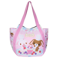 Japan Sanrio Balloon Tote Bag - Sugarbunnies : Pastry Chef Pink