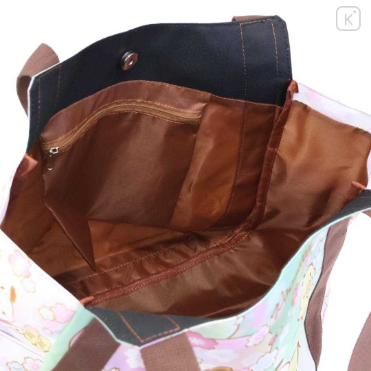 Japan Sanrio Balloon Tote Bag - Pochacco : Sakura Festival - 3