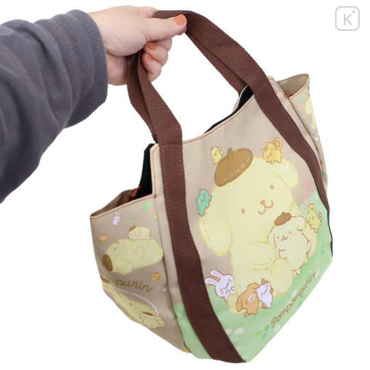 Japan Sanrio Balloon Mini Tote Bag - Pompompurin : Sofa - 2