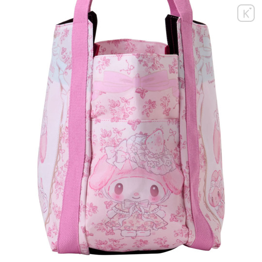 Japan Sanrio Balloon Mini Tote Bag - My Melody : Lolita Pink - 5