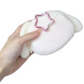 Japan Sanrio Face-shaped Pouch with Carabiner - Sugarbunnies : Shirousa - 2