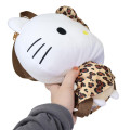 Japan Sanrio Plush Backpack - Hello Kitty : Leopard - 3
