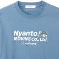 Japan Mofusand T-shirt (M) - Nyanto! Moving Center Mooving Go Blue - 3