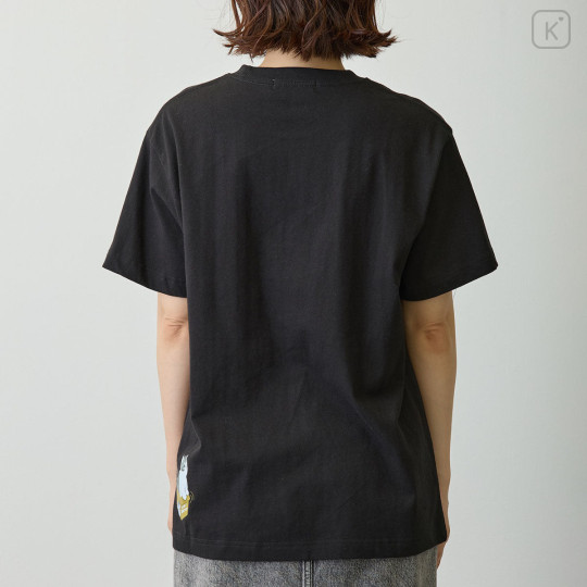 Japan Mofusand T-shirt (M) - Nyanto! Moving Center Black - 4