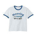 Japan Mofusand T-shirt (L) - Nyanto! Moving Center Mooving White - 1