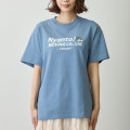 Japan Mofusand T-shirt (L) - Nyanto! Moving Center Mooving Go Blue - 2