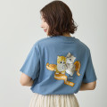 Japan Mofusand T-shirt (L) - Nyanto! Moving Center Mooving Go Blue - 6