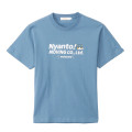 Japan Mofusand T-shirt (XL) - Nyanto! Moving Center Mooving Go Blue - 1