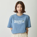 Japan Mofusand T-shirt (XL) - Nyanto! Moving Center Mooving Go Blue - 5