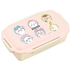 Japan Chiikawa Bento Lunch Box 500ml - Characters Face Pink