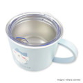 Japan Chiikawa Stainless Steel Mug with Lid - Hachiware Happy - 7