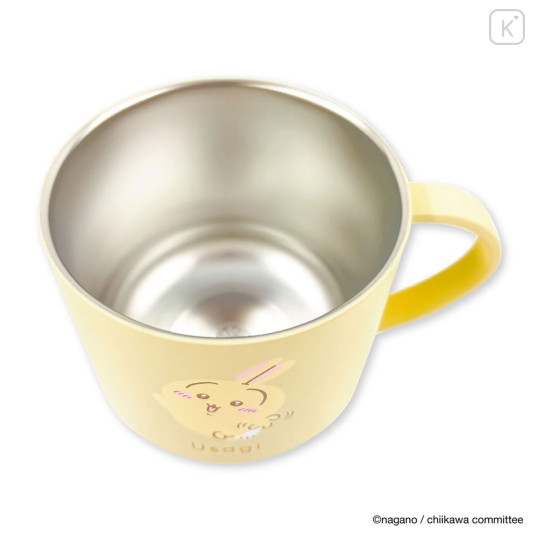 Japan Chiikawa Stainless Steel Mug with Lid - Usagi (Chiikawa) - 8