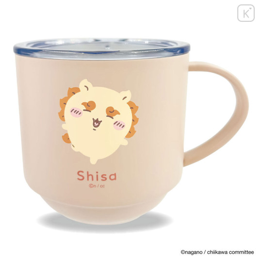 Japan Chiikawa Stainless Steel Mug with Lid - Shisa - 1