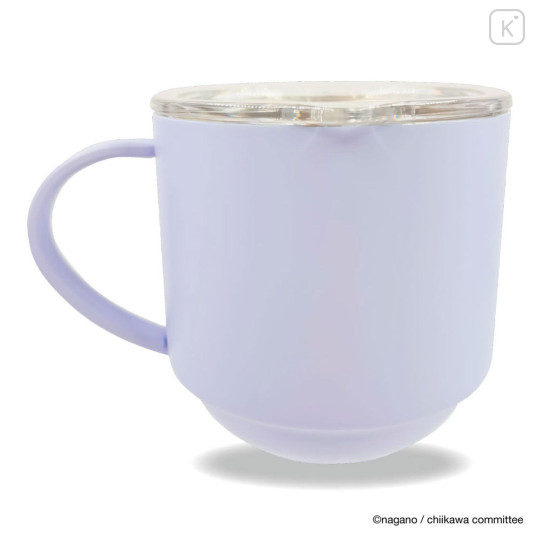 Japan Chiikawa Stainless Steel Mug with Lid - Furuhonya Kani-chan - 5