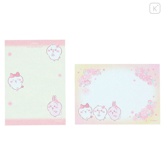 Japan Chiikawa Mini Notepad - Chiikawa & Hachiware & Usagi : Sakura Pink - 7