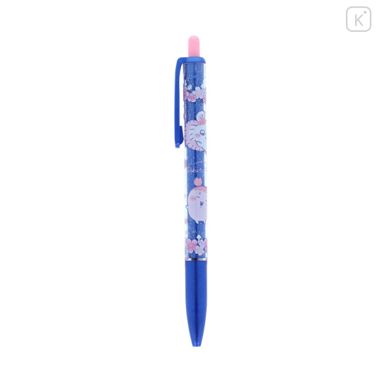 Japan Chiikawa Ballpoint Pen - Furuhonya Kani-chan & Momonga : Sakura Pink Night - 1