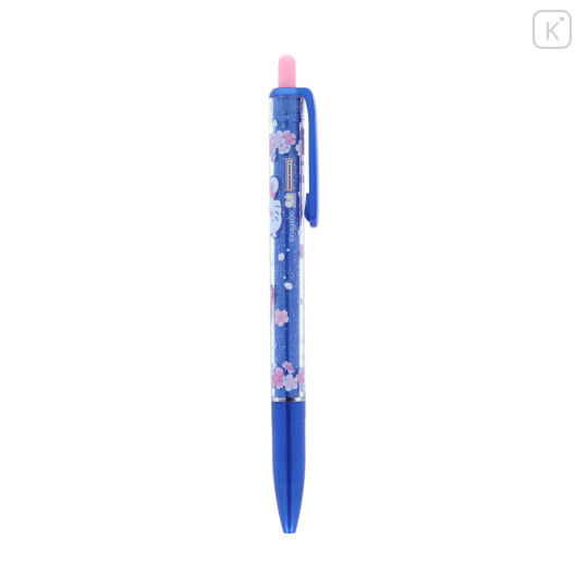 Japan Chiikawa Ballpoint Pen - Furuhonya Kani-chan & Momonga : Sakura Pink Night - 6